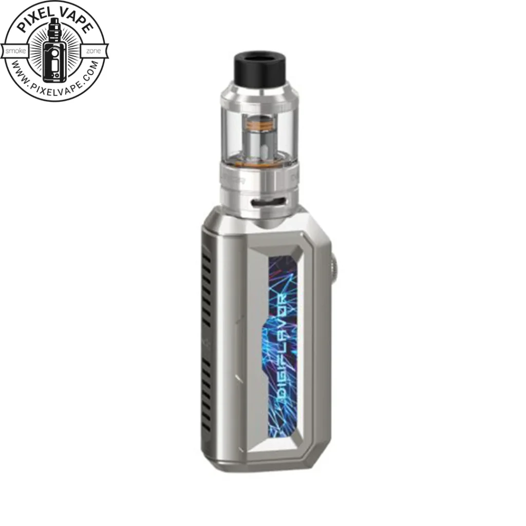 GEEKVAPE DIGIFLAVOR XP 77W KIT VAPE SILVER - ویپ گیک ویپ دیجی فلیور ایکس پی 77 نقره‌ای