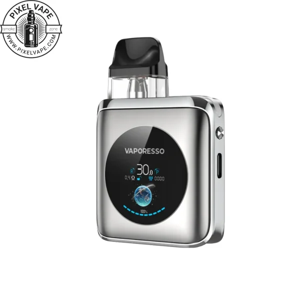 VAPORESSO XROS 4 NANO WORD-POP SILVER - پادماد ویپرسو ایکسراس 4 نانو نقره‌ای