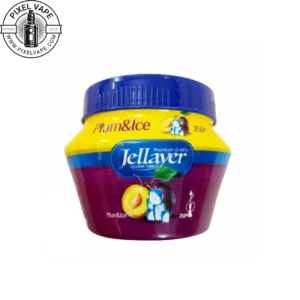 تنباکو جلایر آلو یخ 250 گرمی در بسته بندی سطلی - JELLAYER TOBACCO PLUM & ICE 250g