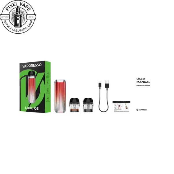 VAPORESSO LUXE QS POD PACKAGE - بسته بندی پاد ویپرسو ایکسراس کیو اس