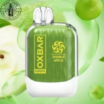 پاد یکبار مصرف 8000 پاف دو سیب اوکسبار، Oxbar Double Apple 8000 Puffs، طعم ترکیبی سیب سبز و قرمز، قابل شارژ