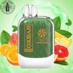 Oxbar Tropical Fruits 8000 Puffs Disposable Pod، Exotic Fruit Mix Flavor، Rechargeable Vape Device، پاد میوه‌های بهشتی اوکسبار