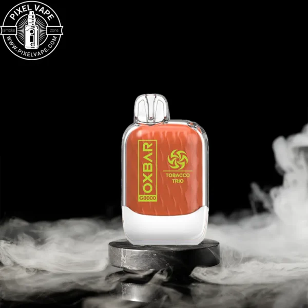 Oxbar Tobaco 8000 Puf Disposble Pod، Rechargable، Classic Tobaco Flavor، پاد تنباکو اکس بار