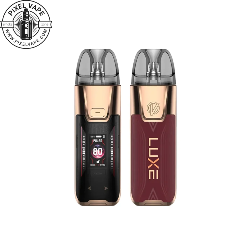 Vaporesso Luxe XR Max 2 Imperial Red Leather PodMod - پادماد ویپرسو لوکس ایکس آر مکس 2 طلایی چرم قرمز، LUXE XR MAX 2 by Vaporesso - Innovative Pod Mod with 3200mAh Battery & Type-C Charging