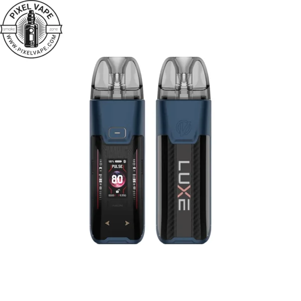 Vaporesso Luxe XR Max 2 Imperial Storm Blue PodMod - پادماد ویپرسو لوکس ایکس آر مکس 2 آبی تیره، پاد ماد ویپرسو لوکس ایکس آر مکس 2 - دستگه ویپ 80 وات با نمایشگر الئیدی