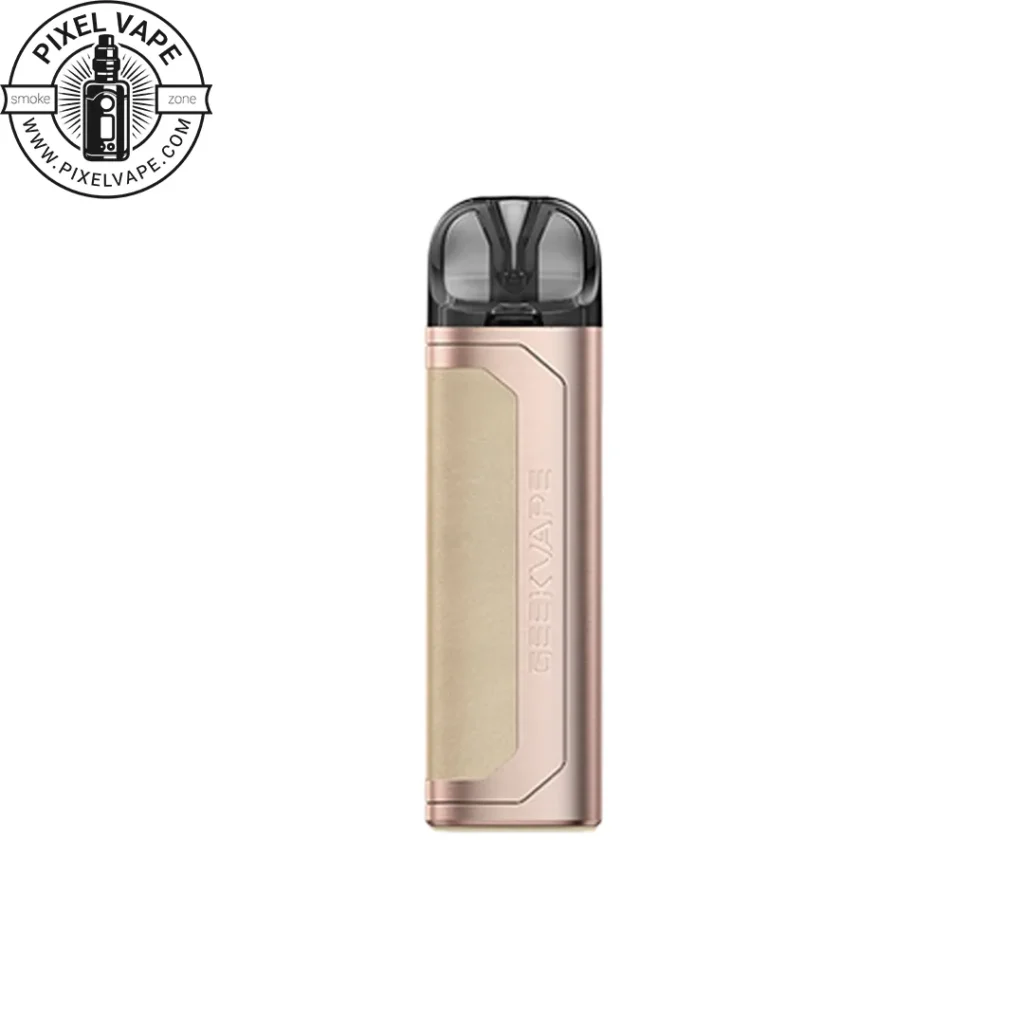 خرید Geekvape AU Kit POD Gold -خرید پاد گیک ویپ ای یو کیت طلایی، GEEKVAPE AU KIT پاد - باتری 1500 میلی‌آمپری، ویپ حرفه‌ای AU KIT POD - فناوری ضد نشت مایع، پاد گیک ویپ AU KIT - نمایشگر LED وضعیت باتری، دستگاه ویپ AU KIT - قابلیت تنظیم جریان هوا