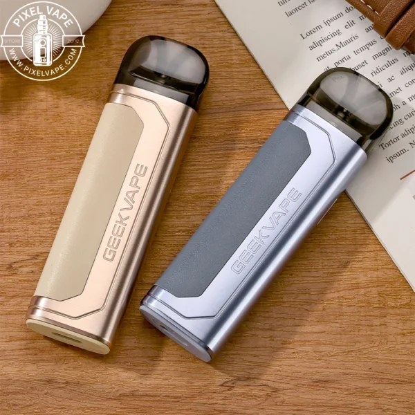 خرید پاد گیک ویپ ای یو کیت، پاد GEEKVAPE AU KIT - دستگاه ویپ ضد نشت با شارژ Type-C،ویپ POD System ای یو کیت - مناسب برای مایع‌های سالت، پاد سیستم AU KIT - طراحی مقاوم و قابل حمل