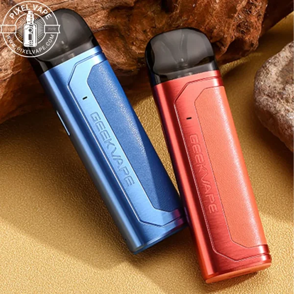 خرید گیک ویپ ای یو کیت، GEEKVAPE AU KIT پاد - باتری 1500 میلی‌آمپری، ویپ حرفه‌ای AU KIT POD - فناوری ضد نشت مایع، پاد گیک ویپ AU KIT - نمایشگر LED وضعیت باتری، دستگاه ویپ AU KIT - قابلیت تنظیم جریان هوا