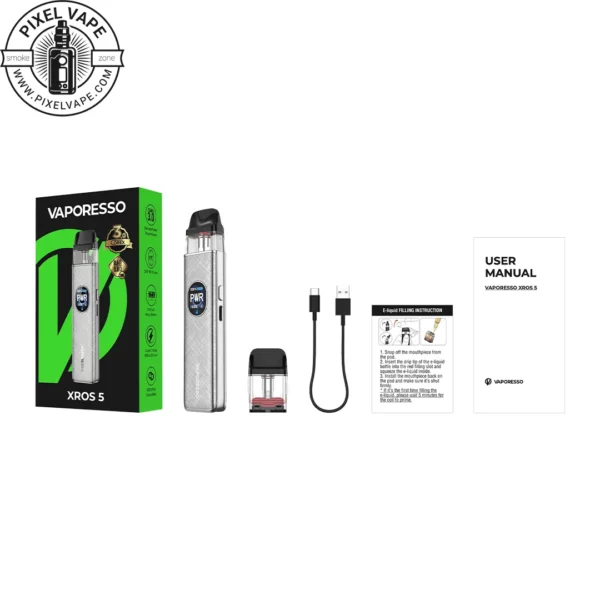 Vaporesso Xros 5 PodSystem Package - بسته بندی پادسیستم ویپرسو ایکسراس5