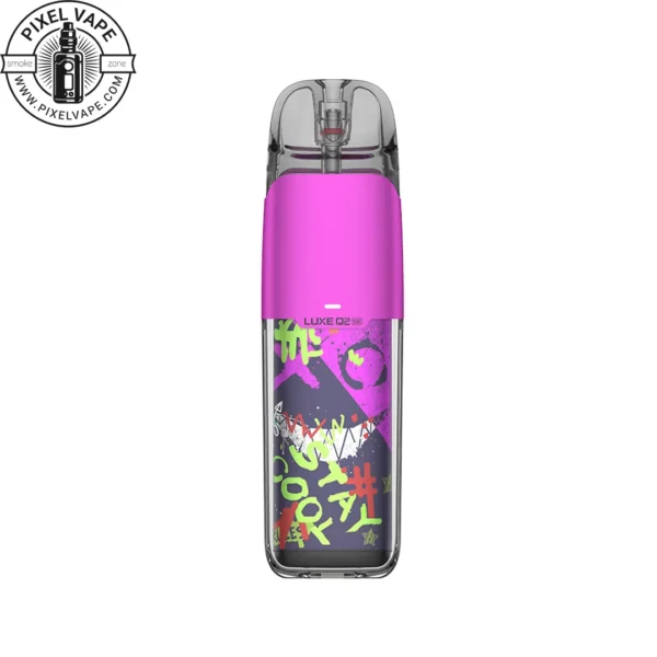 خرید Vaporesso Luxe Q2 SE Graffiti Pink PodSystem - خرید پادسیستم ویپرسو لوکس کیو2 اس ای صورتی طرح دار