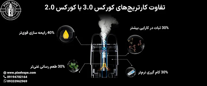 کارتریج کورکس 3.0 پاد ایکسراس 5 ویپرسو