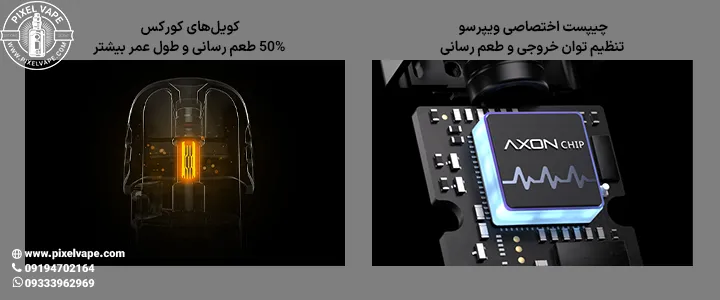 کویل و چیپست ویپرسو کیو2 اس ای