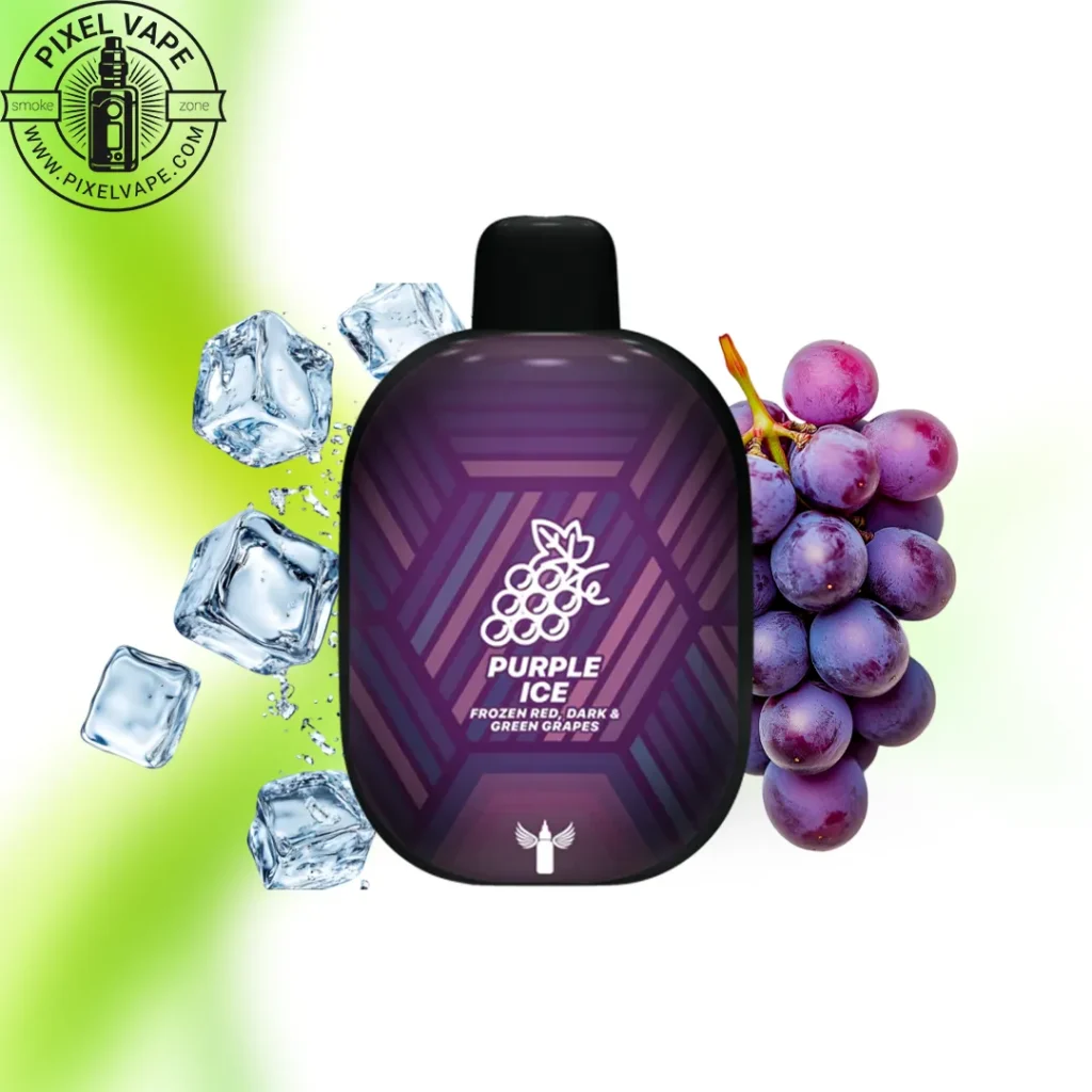 خرید پاد یکبار مصرف دکتر ویپز 10000 پاف انگور یخ