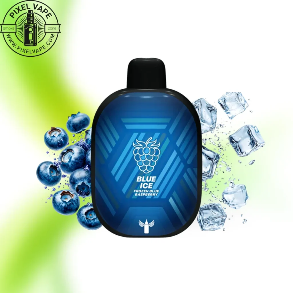 خرید پاد یکبار مصرف دکتر ویپز 10000 پاف تمشک آبی یخ