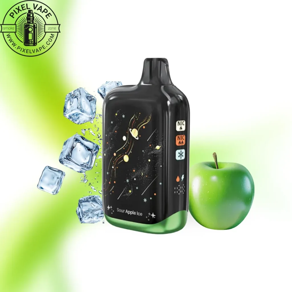 خرید پاد یکبار مصرف لاست ویپ 50000 پاف سیب ترش یخ