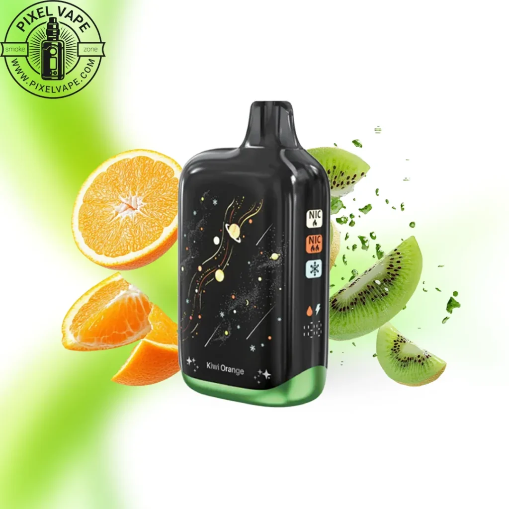 خرید پاد یکبار مصرف لاست ویپ 50000 پاف کیوی پرتقال