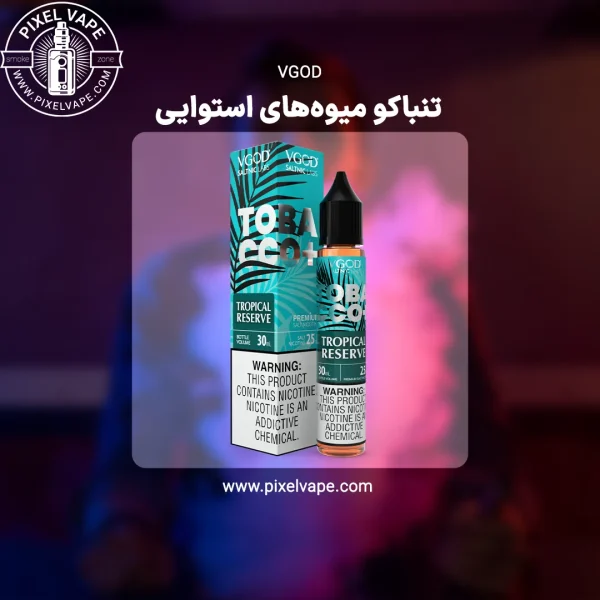 VGOD Tobacco plus Tropical Reserve Salt nic