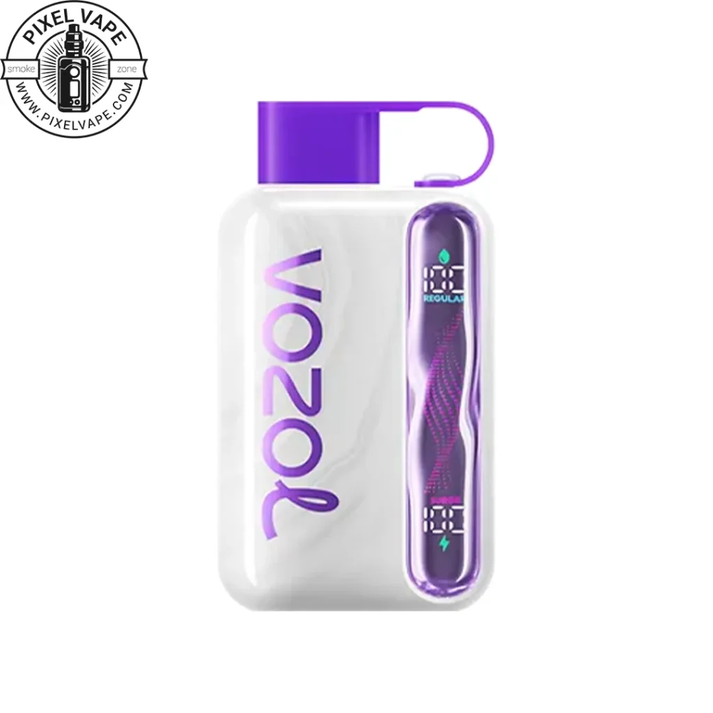 VOZOL 40000 Puffs Grape Ice Pod - پاد یکبار مصرف 40000 پاف وزول انگور یخ، پاد یکبار مصرف وزول 40000 پاف انگور یخ استار