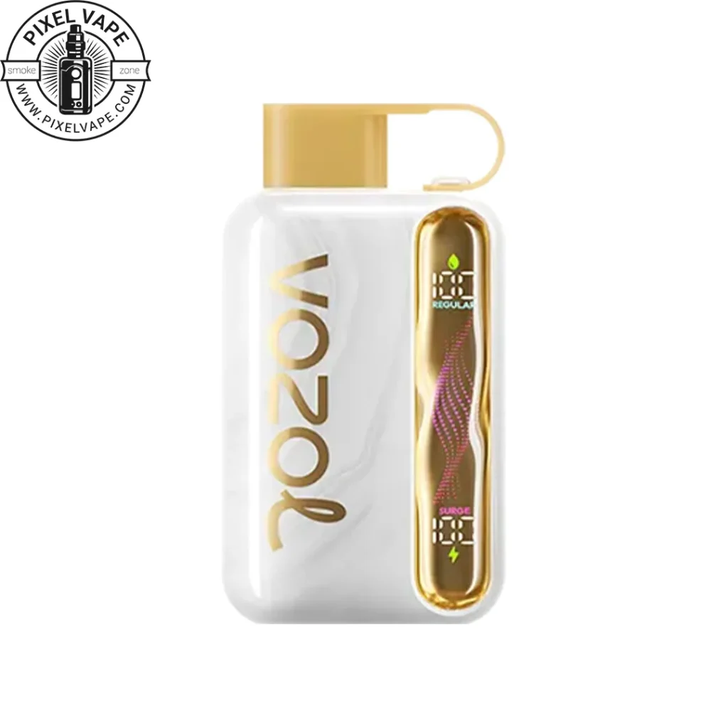 VOZOL 40000 Puffs White Peach Pod - پاد یکبار مصرف 40000 پاف وزول هلو، پاد یکبار مصرف وزول 40000 پاف هلو استار