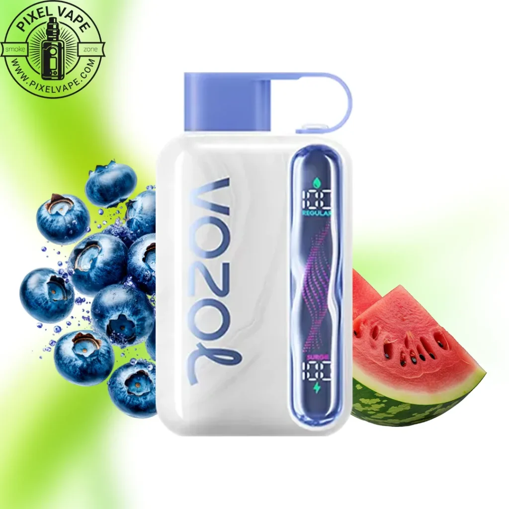 خرید پاد یکبار مصرف وزول 40000 پاف بلوبری هندوانه