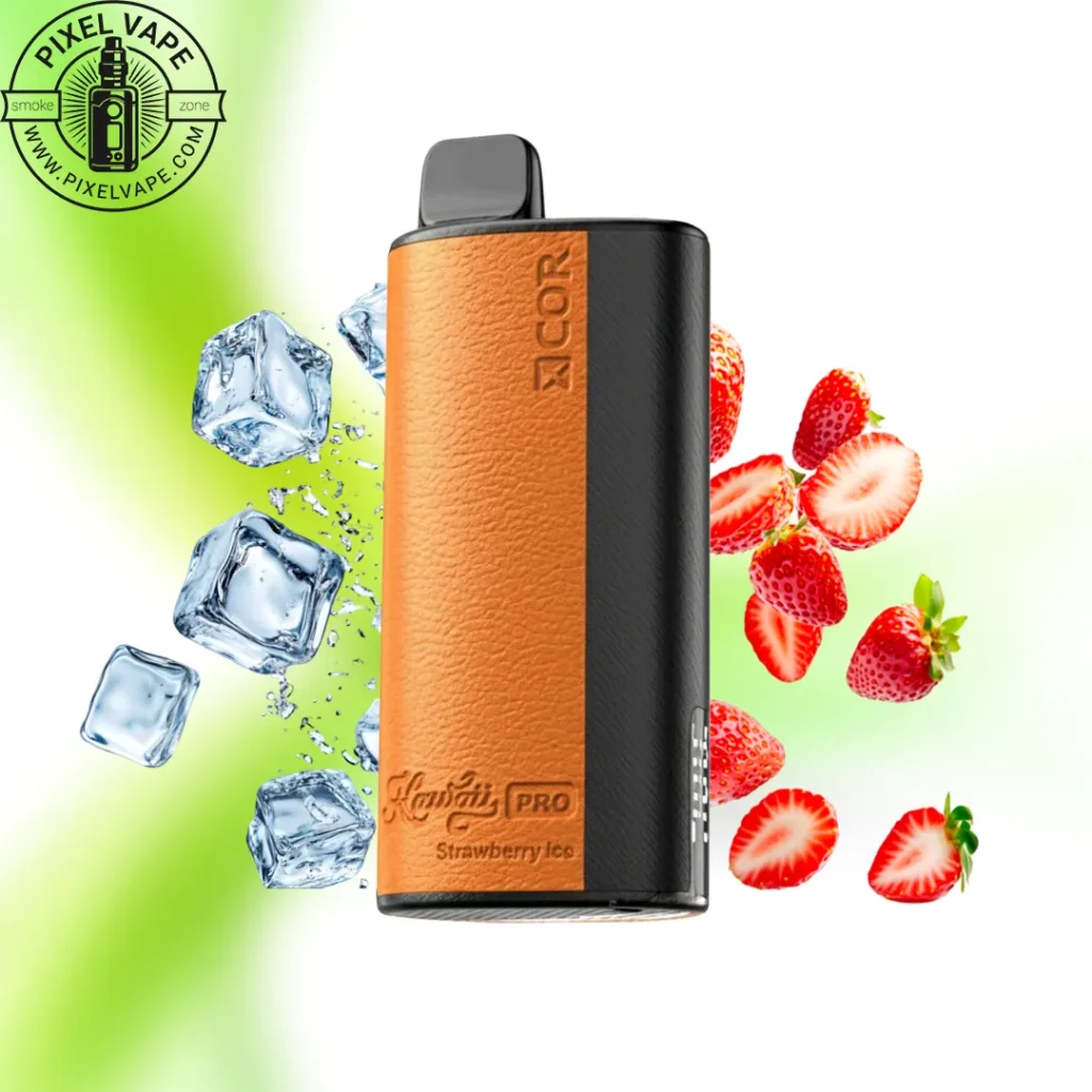 خرید پاد یکبار مصرف 23000 پاف ایکس کور هاوایی پرو توت فرنگی یخ