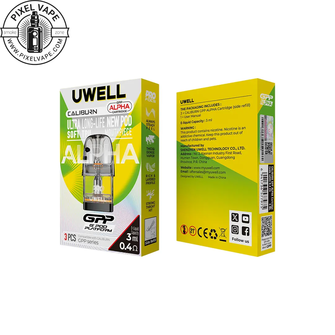 کارتریج GPP ALPHA یوول - UWEEL GPP ALPHA CARTRIDGE کارتریج GPP ALPHA یوول - UWEEL GPP ALPHA CARTRIDGE